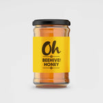 Honey Label Design Yellow